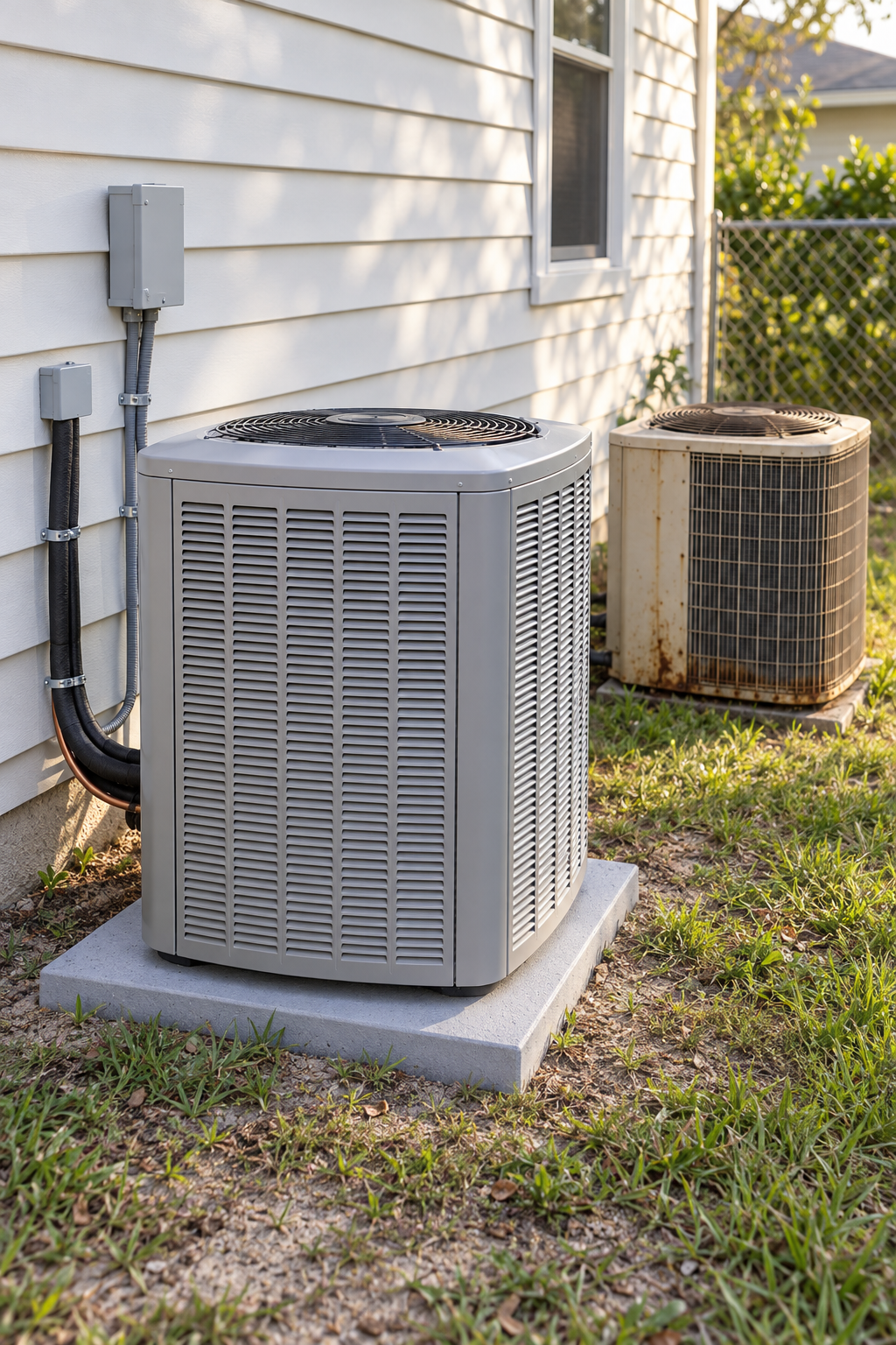 AC replacement at a Biloxi home