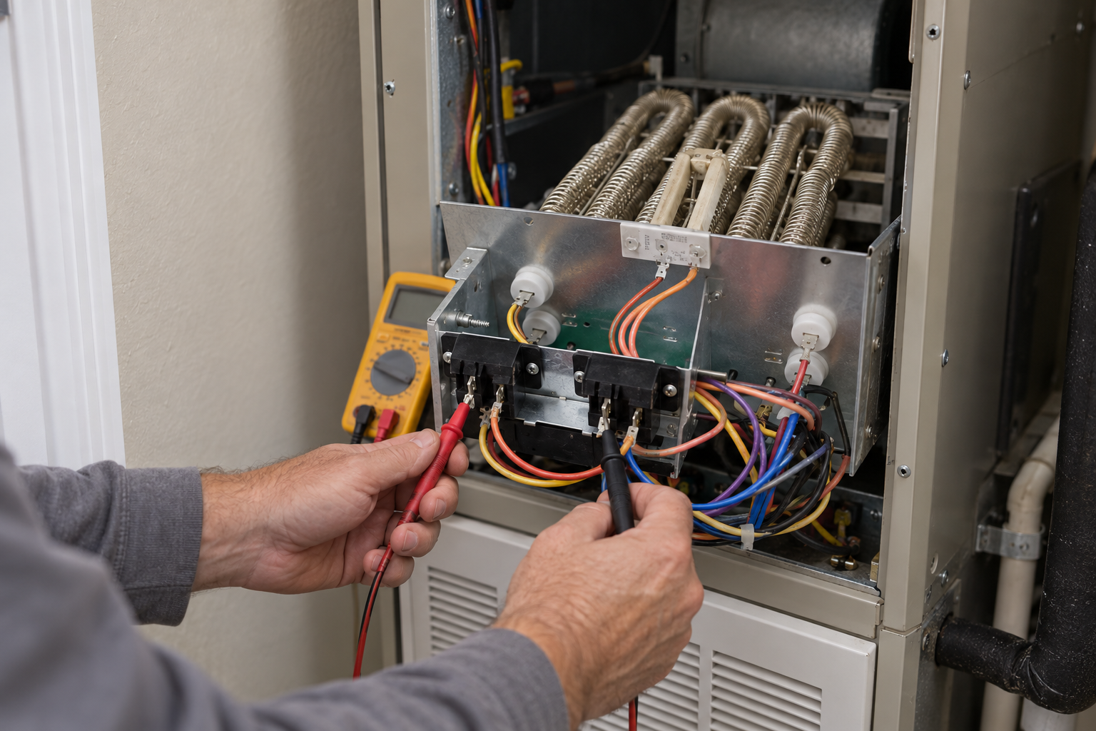 heater repair in a Biloxi home